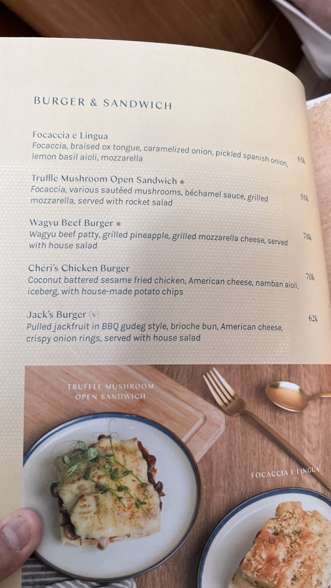 Chéri Patisserie & Brasserie Menu - Image 4